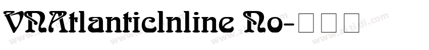 VNAtlanticlnline No字体转换